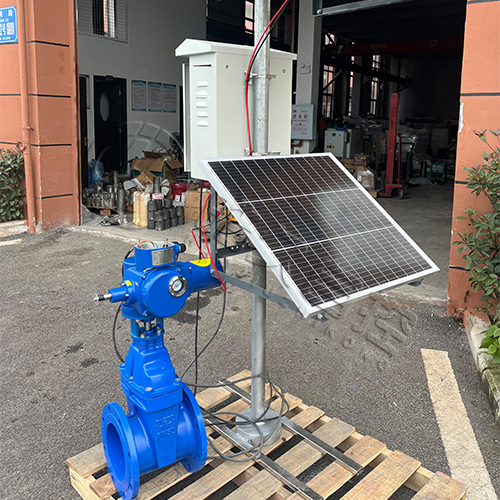 榆树皓久 Z945X-16Q免布线太阳能电动闸阀 农业灌溉 支持远程智能控制